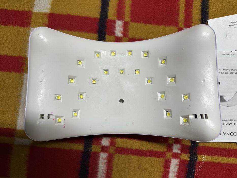 NEONAIL Lampa LED 22W/48 z wyświetlaczem