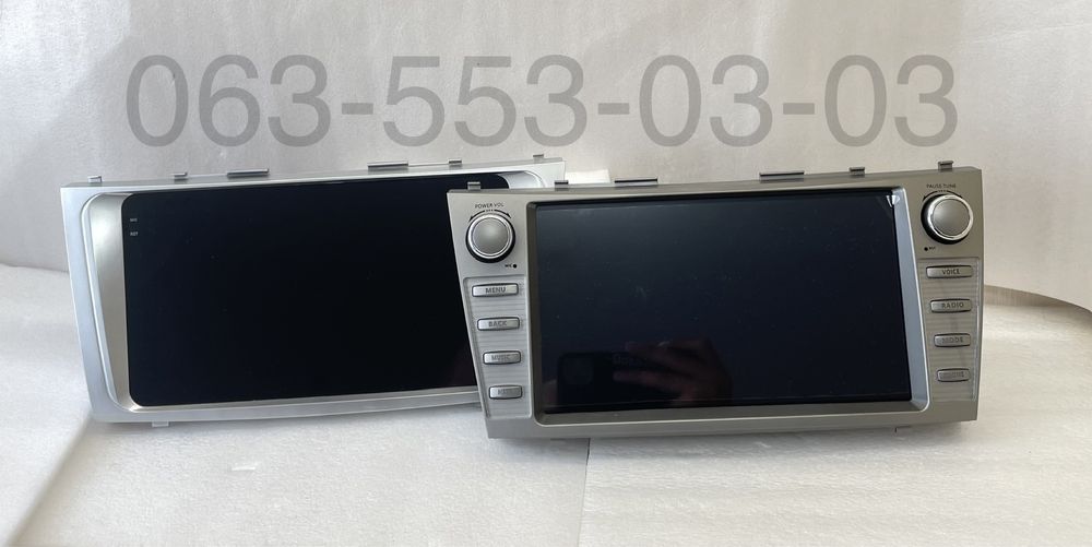 Магнитола Toyota Camry 40 Мощная QLED 2k 4/64Gb LTE CarPlay