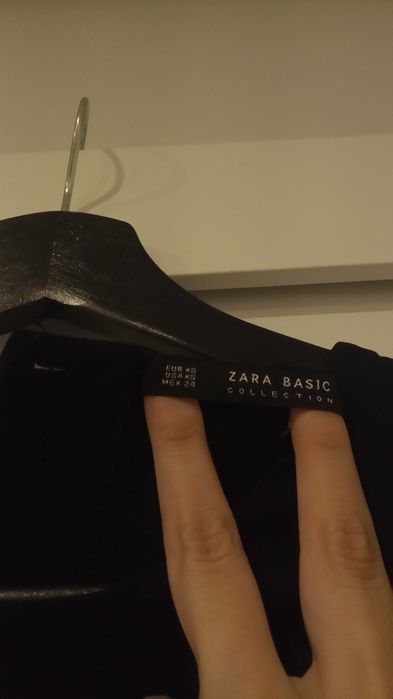 Macacão Clássico Zara Basics Navy Blue