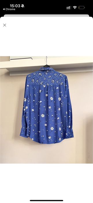 Блузка з ромашками Xl