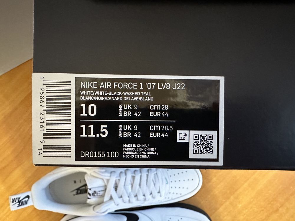 Nike Nike Air Force 1 '07 Lv8 J22 DR0155-100-44 