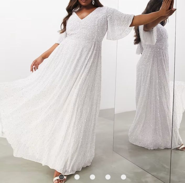 Suknia cekinowa  XXL