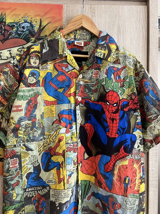 Marvel Comics Ralph Marlin Męska koszulka z motywem Spider-Mana
