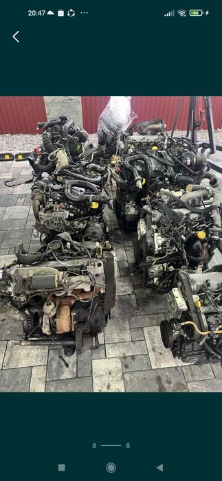Мотор, Двигун Опель Віваро,Рено Трафік,Мастер 1.9,2.0,2.3,2.5,1.6.