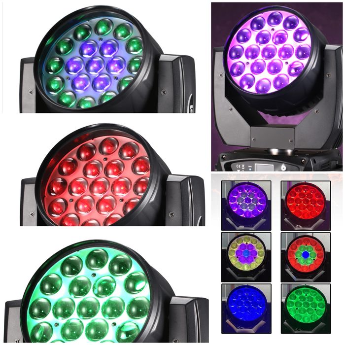 19x15 zoom led wash Beam moving head