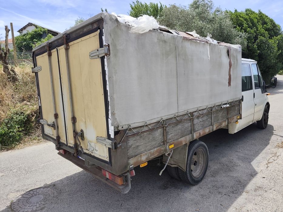 Caixa carga Ford Transit cabine dupla