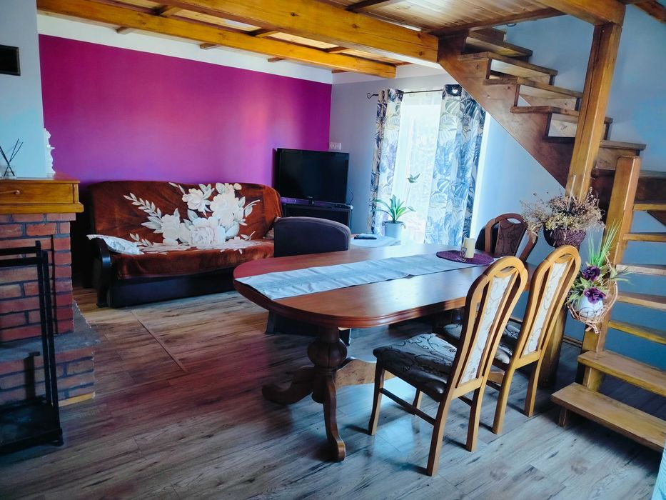 Wynajmę domek 8 osobowy całoroczny w Konarzynach  (KASZUBY)