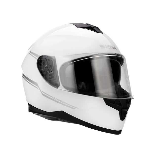 Шолом Білий Sena Outride Bluetooth M-57-58см