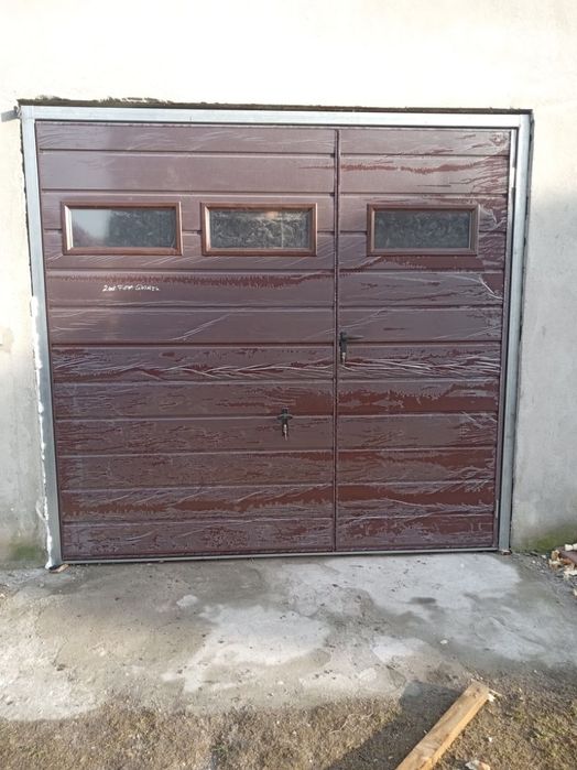 Brama garazowa, drzwi stalowe., brama do muru, brama na wymiar