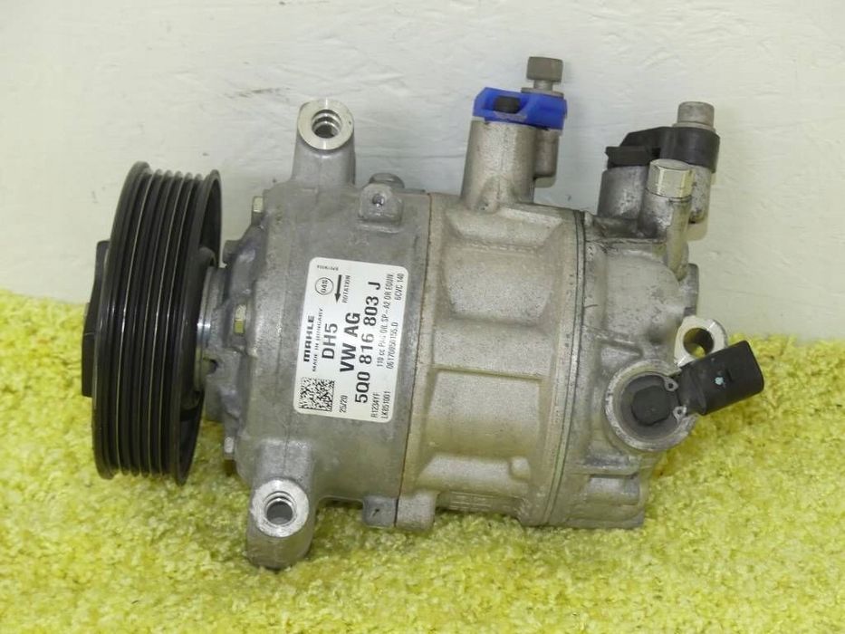pompa klimatyzacji kompresor vw golf 7 vii/leon/skoda octavia 5e 29tyś/km