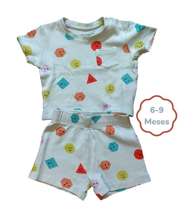 Primark T-shirt and Shorts Set for 6–9 Months