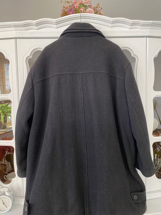 Wełniany płaszcz męski 5XL