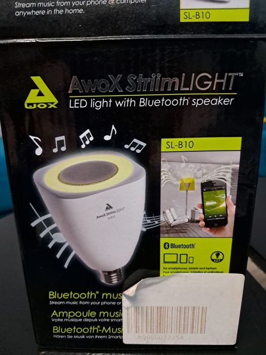 Awox żarówka z glosnikiem Bluetooth