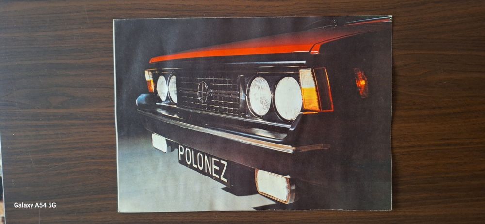 Kolekcja prospektów FSO Polonez