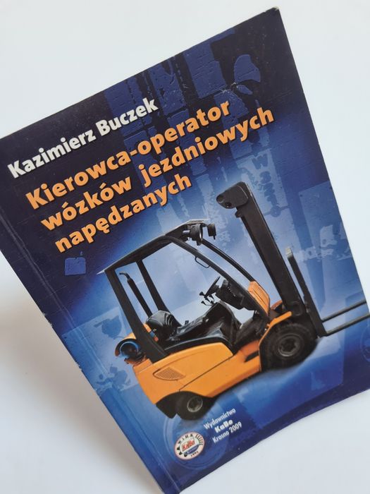 Kierowca operator wózków jezdniowych napędzanych. Książka