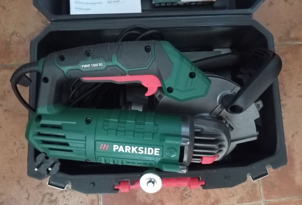 Máquina de abrir roços elétrica Parkside
