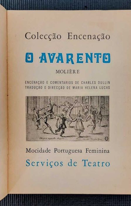 O Avarento - Moliére