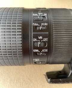 Lente NIKON ZOOM AFS 80-400MM VR F:4.5-5.6G ED N