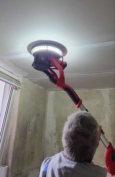 Lixadora tetos pladur 850W dobrável - NOVA e IMEDIATO