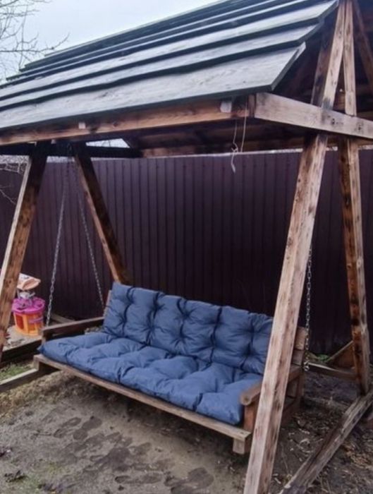 Подушка в качелю матрац для гойдалки лежак шезлонг підвіконня стільці