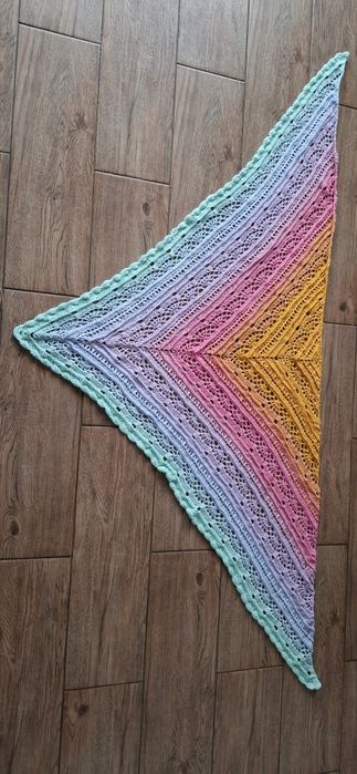 Chusta ręcznie robiona 175/83cm