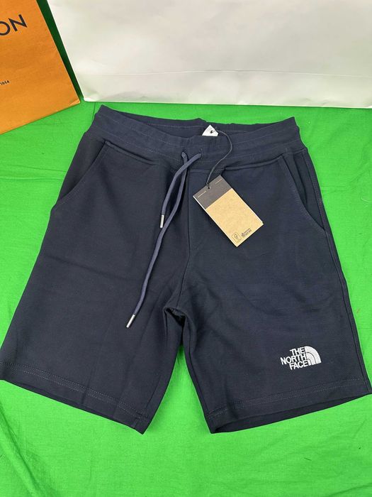 Spodenki dresowe krótkie Bawelniane The North Face Premium granat