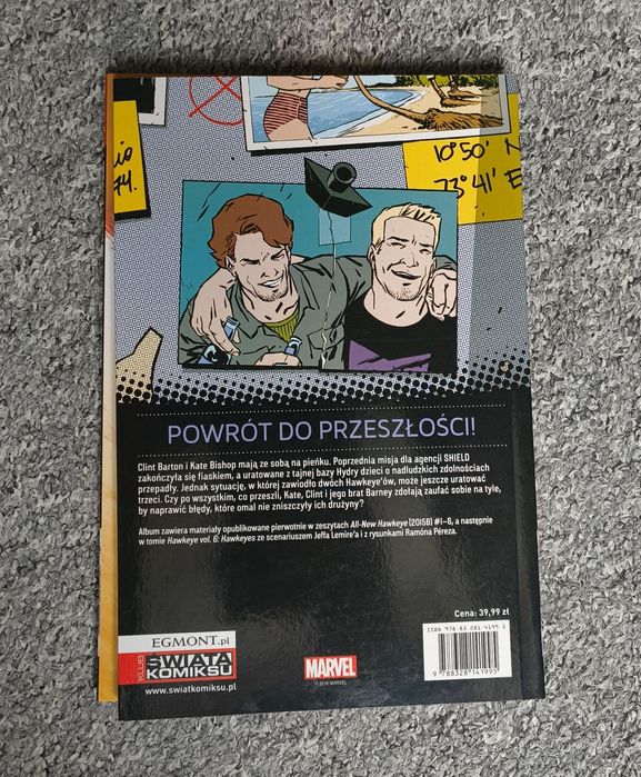 2 komiksy Marvel Hawkeye