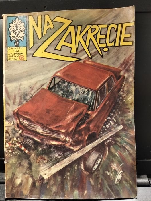 Komiks Kapitan Żbik - Na Zakręcie (Wydanie II, 1981) PRL klasyk