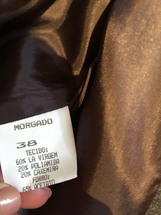 Casaco comprido caxemira