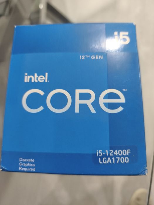 CPU I5 12h 12400f