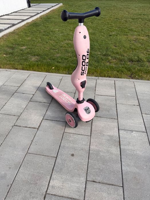 Hulajnoga różowa scoot and ride