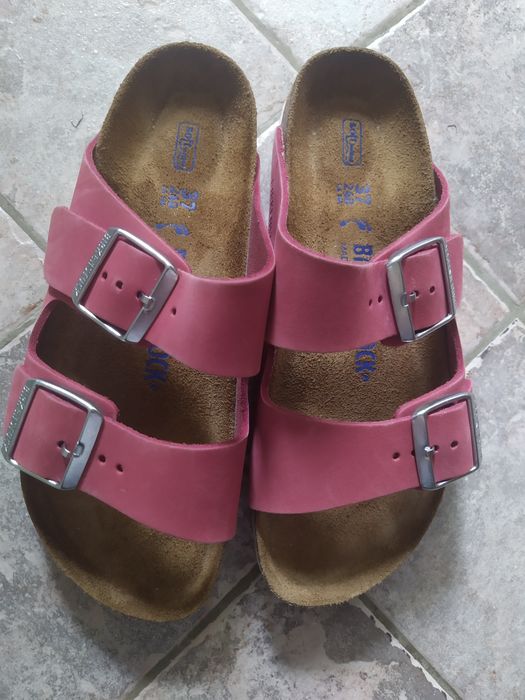 Birkenstock klapki 37 skora nowe