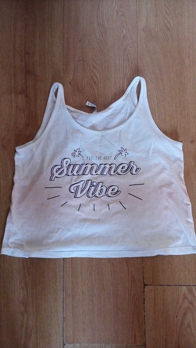 Bluzka damska młodzieżowa crop top
