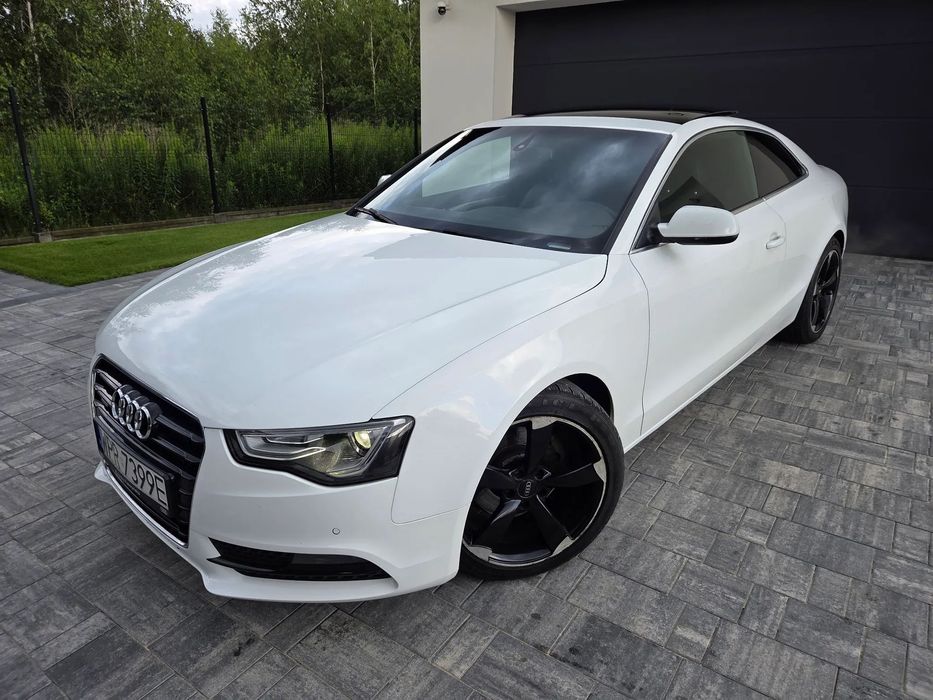 Audi A5 Coupé 2.0 Benzyna Quattro Zarejestrowany w Polsce Automat Skóra