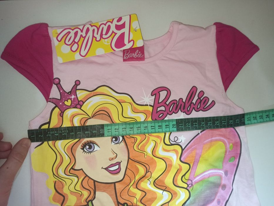 Детское красивое летнее платье размер 116 см.на девочку с Барби