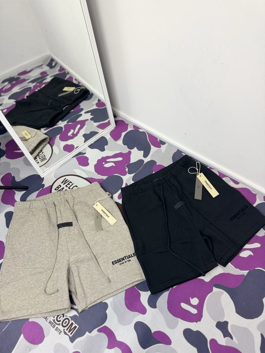 Шорти Essentials FOG,Есеншл,топ якості, В чорному та  сірому кольорі
