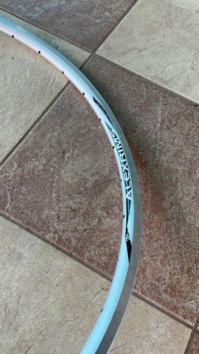 Велосипедний обод Alexrims на 36 спиць, алюмінієвий, білий