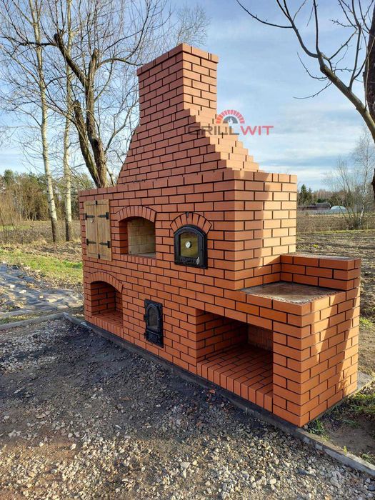 Grill murowany wedzarnia murowana grillo wedzarnia grill ogrodowy