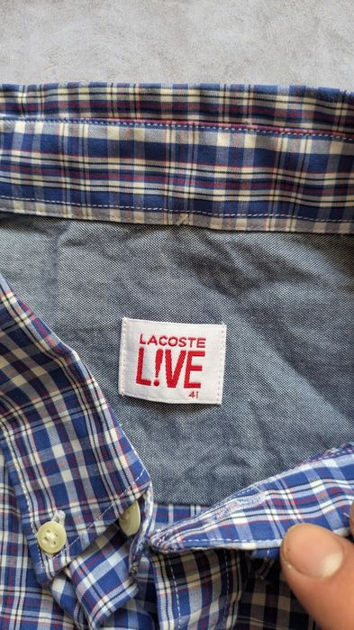 Сорочка Lacoste Live Shirt [ рубашка , лакост лайв ]