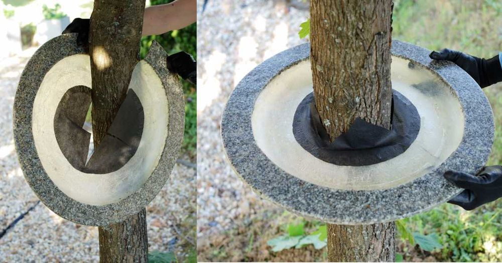 Obrzeża ozdobne Oz01 pod drzewa i krzewy- średnica 50cm