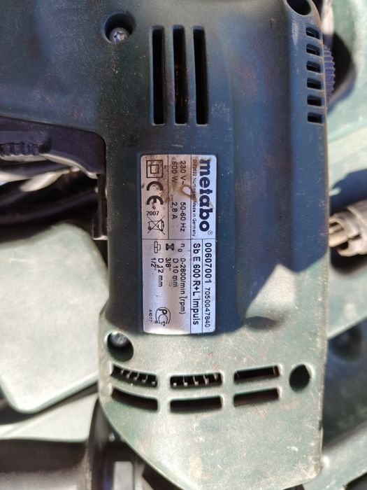 Ударная дрель Metabo SBE 650 Impuls