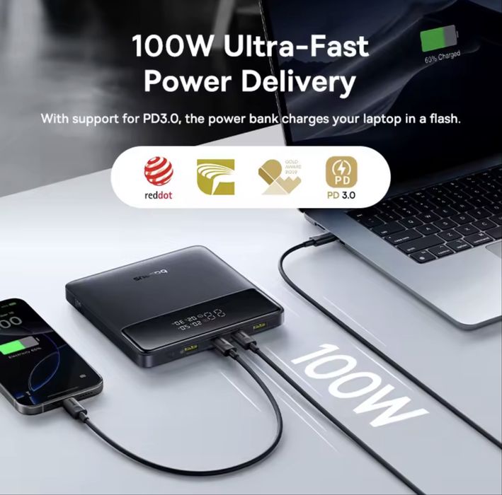 Повербанк Baseus  Blade H1 20000mAh 100W