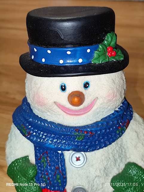 Boneco musical - "Frosty The Snowman"
