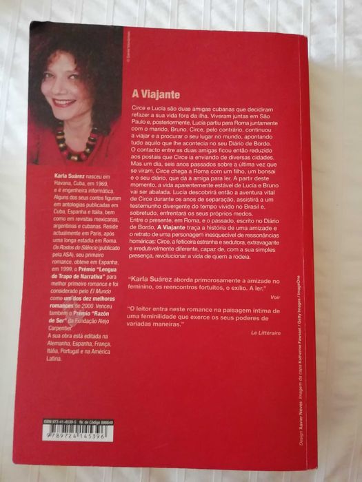 A viajante Karla Suárez