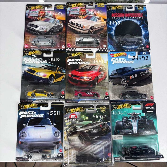 Тематична Машинка Hot Wheels Toyota Тойота Supra Brian Хот Вілс Форсаж