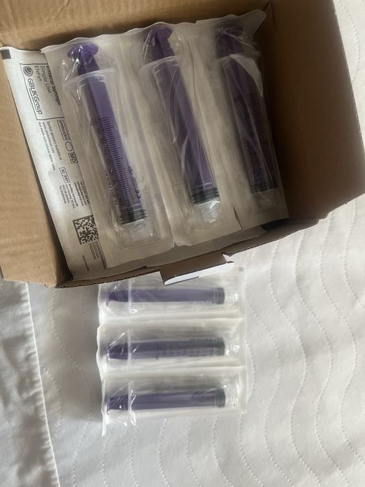 Strzykawki enFit 10 ml do pega 30 szt