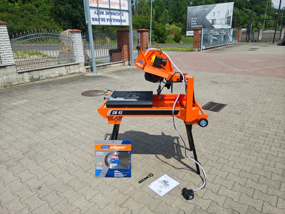 Piła Przecinarka Stół Stołowa Norton CM43 Tyrolit Husqvarna + Tracza