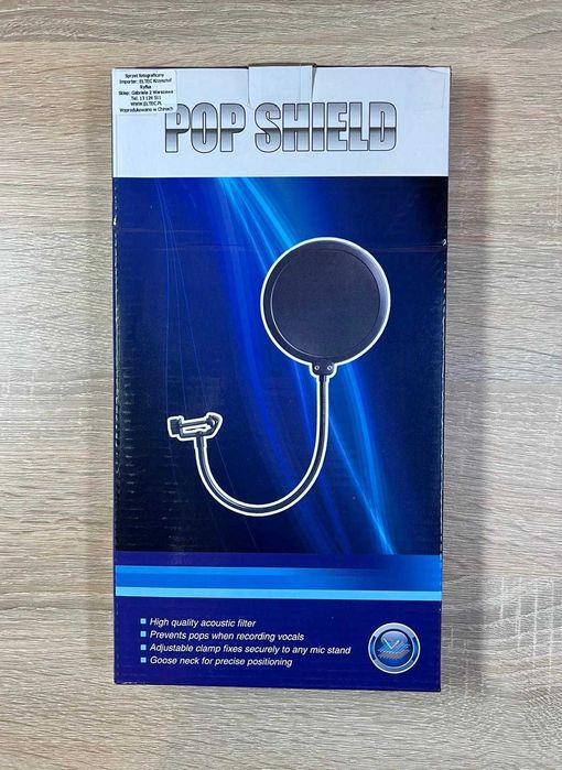 Filtr Studyjny | Studyjna Osłona Mikrofonu | Jak Nowy