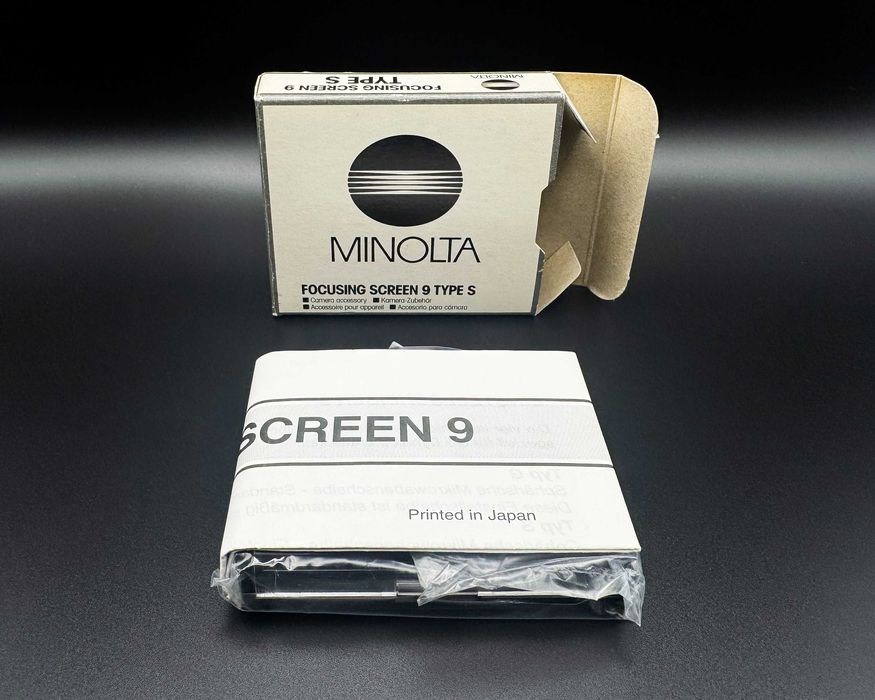 Minolta Focusing Screen 9 Type S - NOVO [Minolta 9]