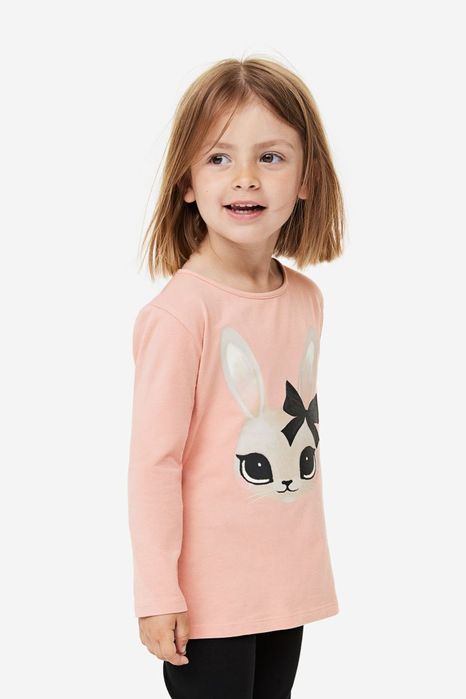 Реглан, лонгслів для дівчат H&M, p.110/116, р.122/128, р.134/140